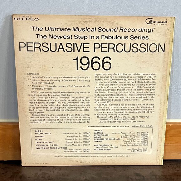 4 Vtg LPs: Funk City Express/Remembering/Come by Here/Persuasive Percussion 1966 - Picture 15 of 16